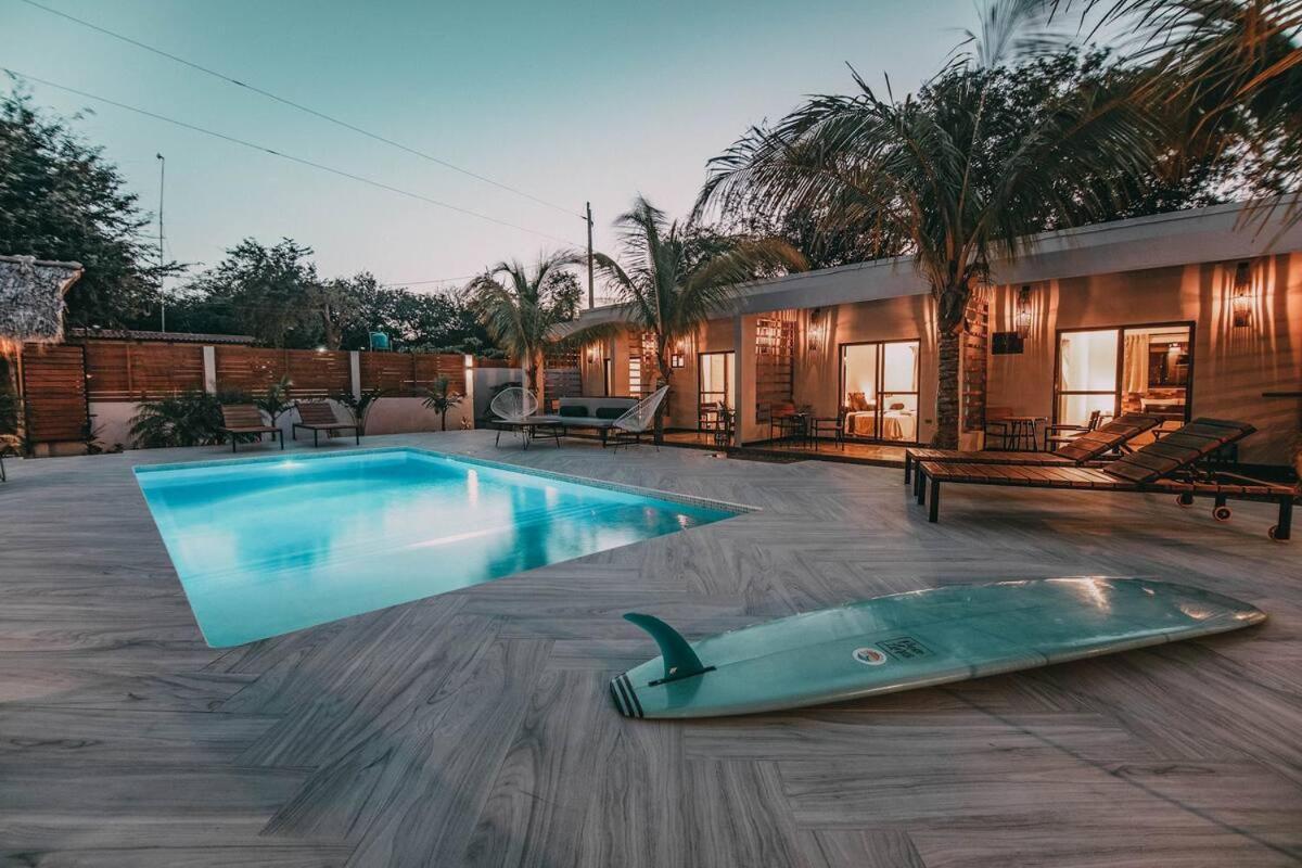 Хостел Surf And Yoga Retreat Nicaragua Ла-Альбина Экстерьер фото