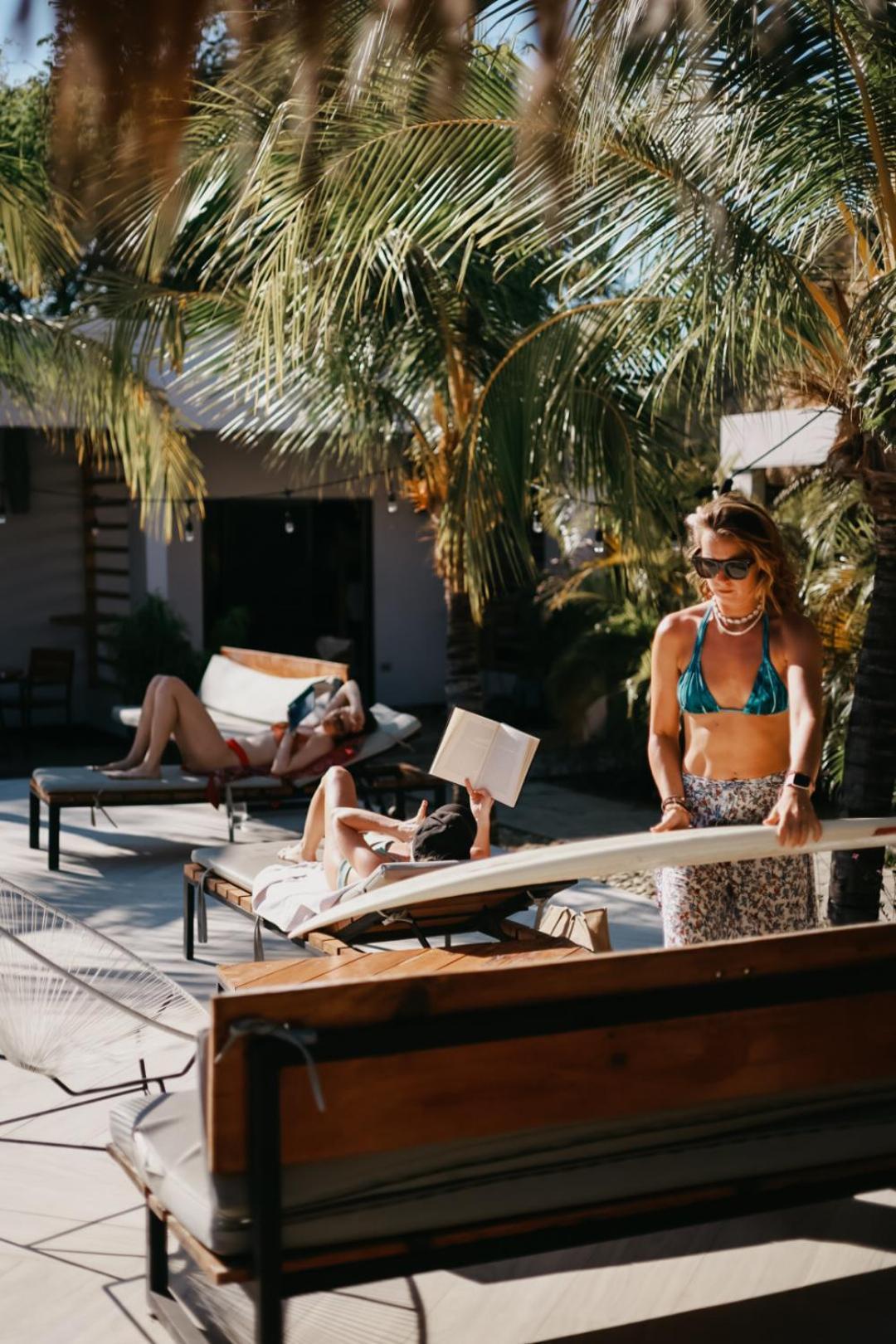Хостел Surf And Yoga Retreat Nicaragua Ла-Альбина Экстерьер фото